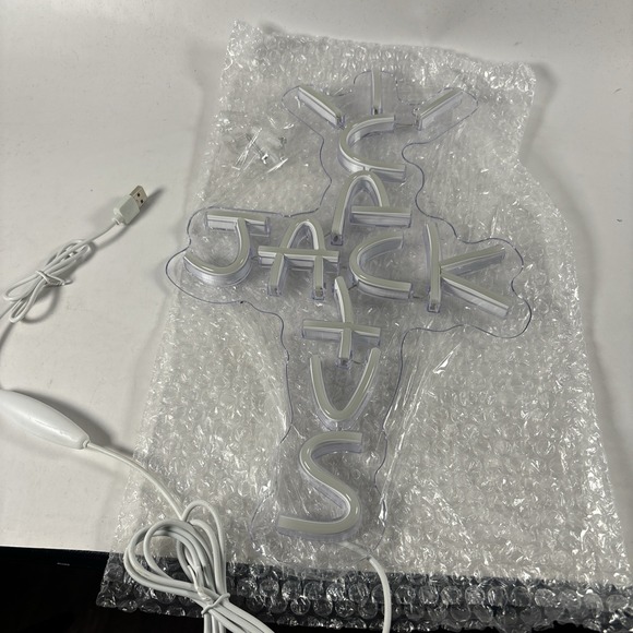 Neon Sign: Cactus Jack, LED Light for Home Bar, Party Decor - Picture 2 of 4